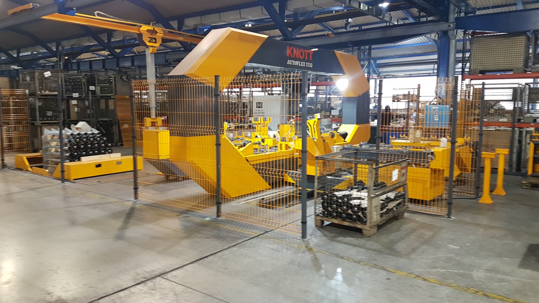 Linija za upresavanje osovina