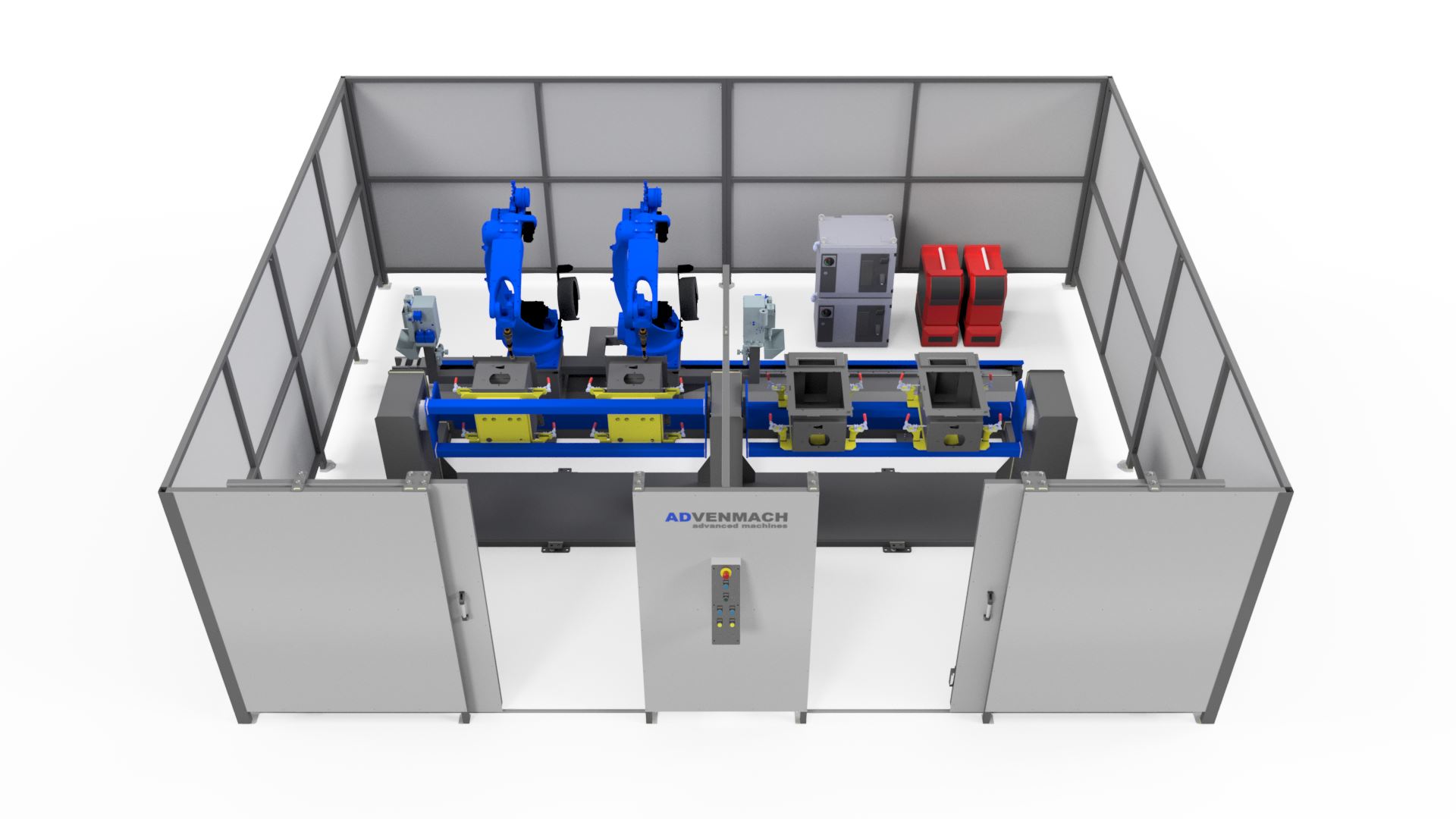 Robotski sistem za zavarivanje ložišta